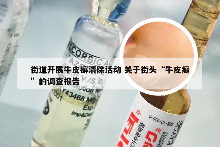 街道开展牛皮癣清除活动 关于街头“牛皮癣”的调查报告